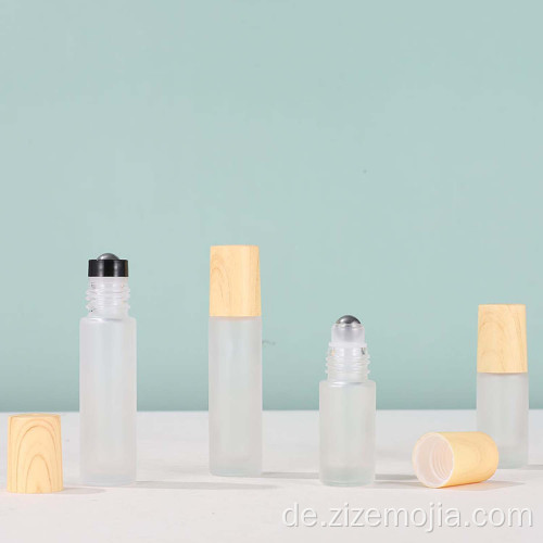 Kosmetische ätherische Ölroller Milchglasflasche
